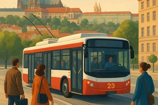 Nová trasa linky 23 v Praze | Aktuality | IZDoprava.cz